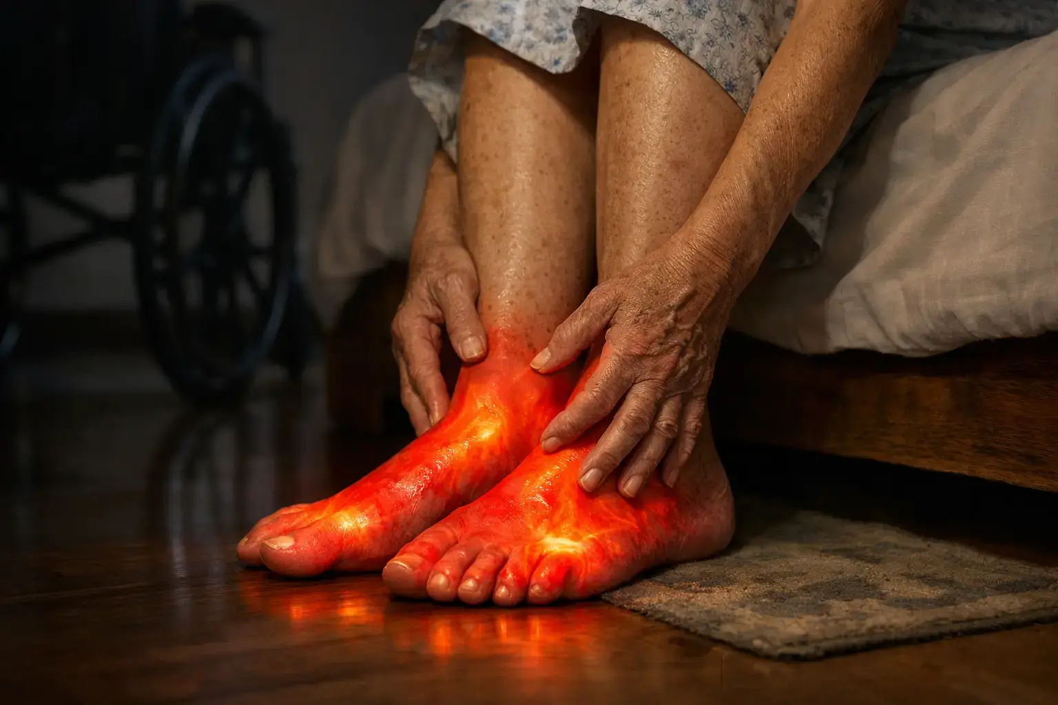 Hot Feet at Night and Restless Legs: Causes and Warning Signs
